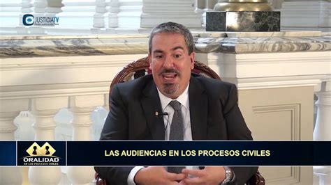 Las Audiencias En Los Procesos Civiles Youtube