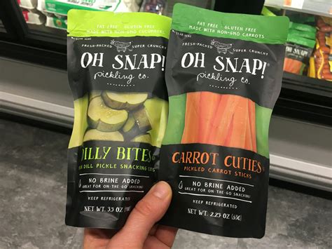 Snack Pickles From Oh Snap Are The Grab And Go Option All Pickle Lovers Deserve