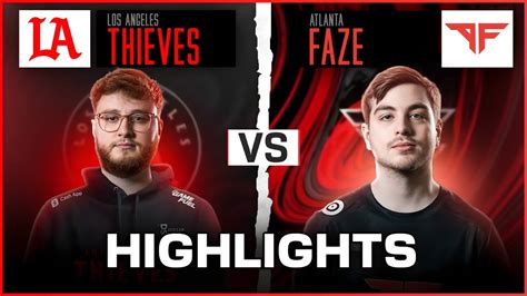 LA Thieves Vs Atlanta FaZe HIGHLIGHTS CDL Major I Qualifiers YouTube