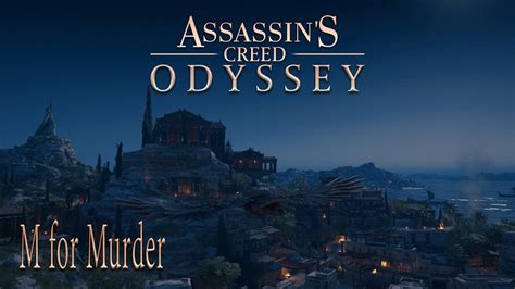 Assassins Creed Odyssey M For Murder No Commentary 4k Youtube