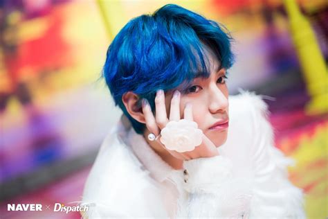 BTS V Blue Hair Wallpapers - Wallpaper Cave