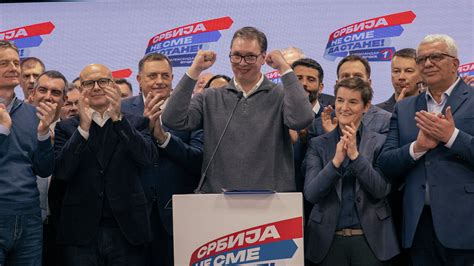 Serbia’s Leader Tightens Grip on Power in General Election, Early ...