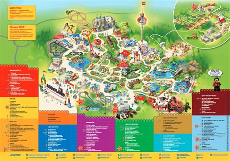 Legoland Hotel Map