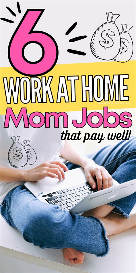 Best Legitimate Work At Home Jobs For Moms This Tiny Blue House