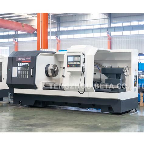 High Precision Horizontal Flat Bed Cnc Lathe Machine Ck Turning