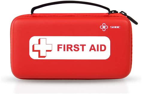 Amazon Mini First Aid Kit 120 Piece Small Waterproof Hard Shell