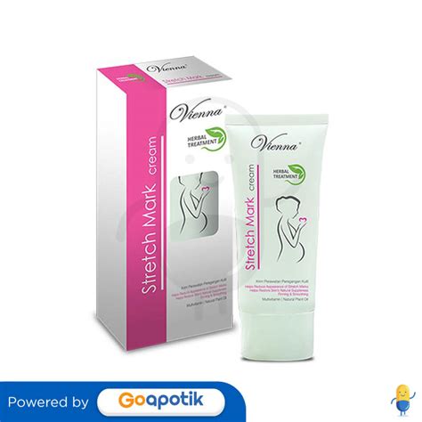 Vienna Stretch Mark Cream 80 Ml Tube Kegunaan Efek Samping Dosis