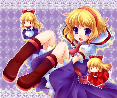 Alice Margatroid Shanghai Doll And Hourai Doll Touhou Drawn By