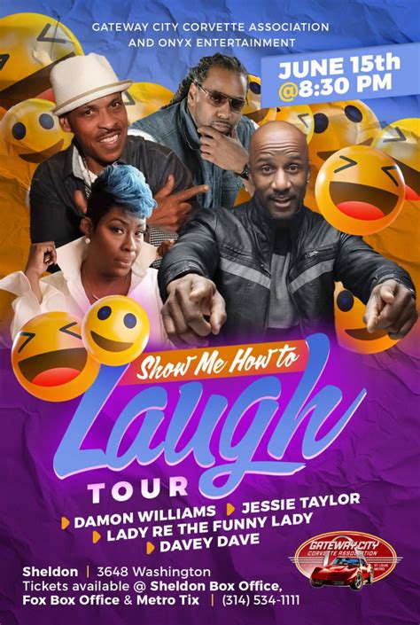 Show Me How To Laugh Tour Grand Center Arts District