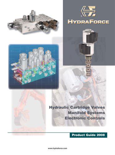 Hydraulic Cartridge Valves Manifold Systems Electronic Controls