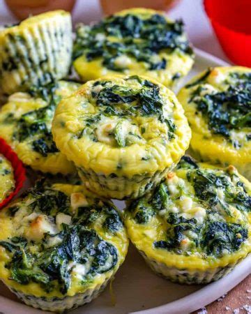 Spinach Egg Muffins