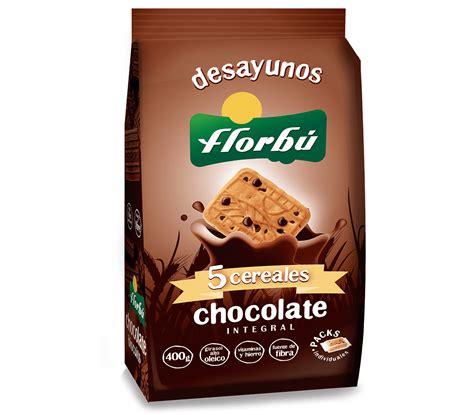 Desayunos 5 Cereales Chocolate integral Florbú