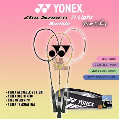 Jual Yonex Arcsaber Light Raket Badminton Shopee Indonesia