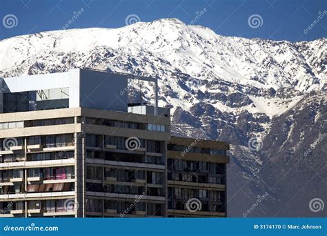 Downtown Santiago III stock photo. Image of chile, skyscraper - 3174170