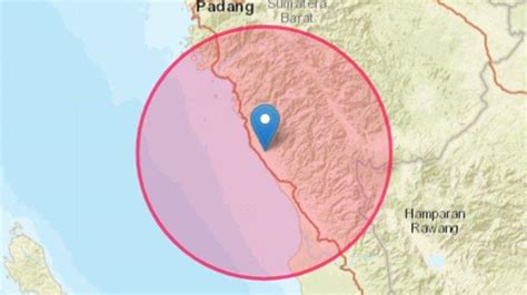 Gempa Magnitudo Sr Pagi Ini Kamis Maret Baru Saja Guncang