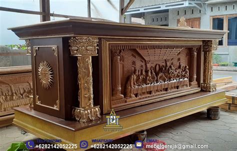 Jual Meja Altar Katolik Meja Altar Gereja Katolik Jati Terbaik 2023