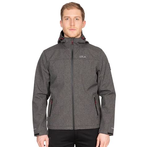 Kurtka Softshell Męska Gabe Dlx Trespass Black Marl M trespass