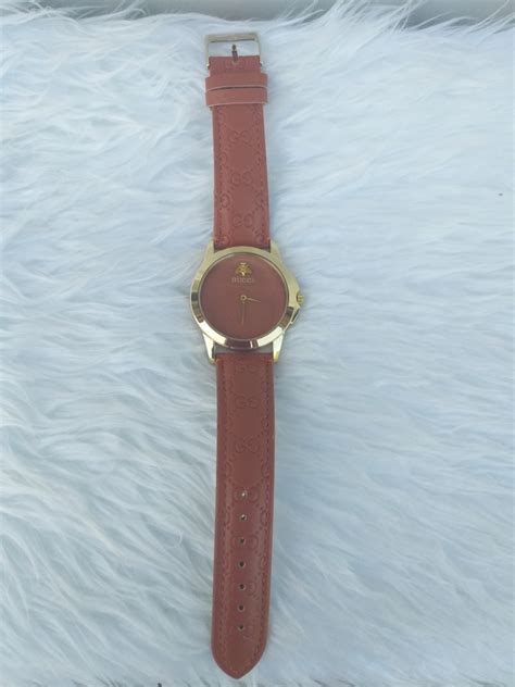 Gucci Brown Watch Gold Womens Fashion Watches And Accessories Watches