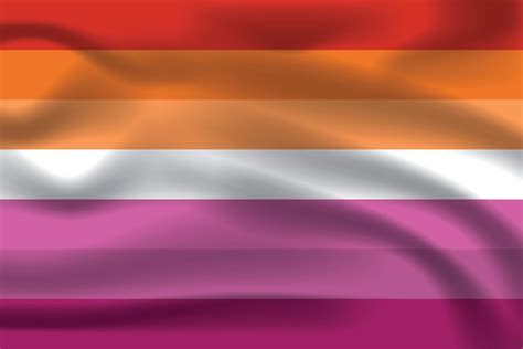 Lesbian Flag For Lgbtq Free Vector Illustration 3225521 Vector Art At