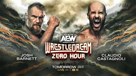 All Elite Wrestling Actualiza La Cartelera De AEW WrestleDream ZERO