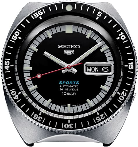 Seiko 5 Sports 55th Anniversary Limited Edition Re Creation Of The First 5 Sports Watch Seiko