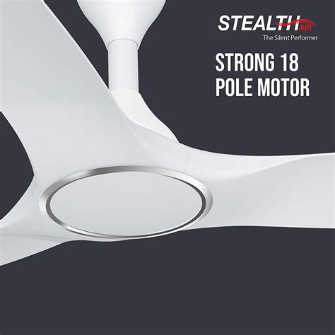 Havells Stealth Air Mm Ceiling Fan Pearl White On Emi Bajaj Mall