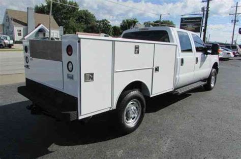 Ford F250 Crew Cab 4x4 New Utility Bed 2015 Utility Service Trucks