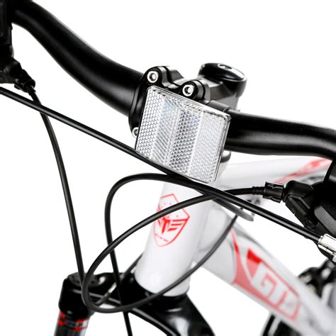 27.5" Men's Mountain Bike Shimano Hybrid 21 Speed Bicycle Sports White ...