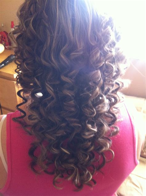 17 Best Spiral Curls Images On Pinterest Hairdos Curls And Hair Styles