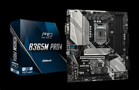 ASRock B365M Pro4 Intel B365 Micro ATX Motherboard - Newegg.com