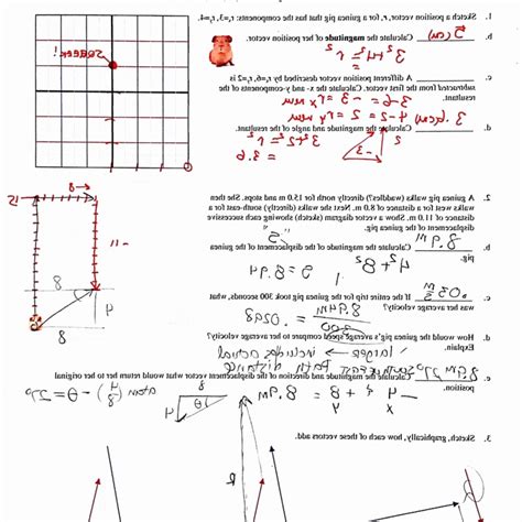 Physics Vector Worksheet at Vectorified.com | Collection of Physics ...