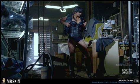 Naked Gina Carano In Almost Human