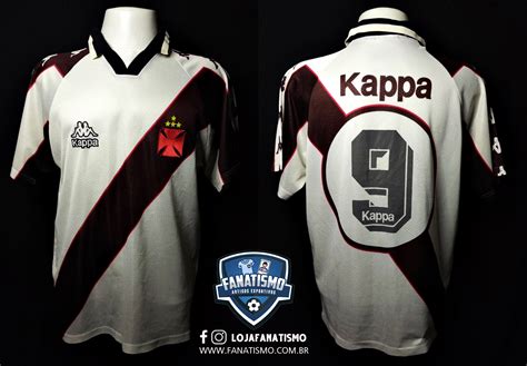 Camisa Do Vasco Oficial Ii Kappa Evair Usada Em Jogo G Fanatismo