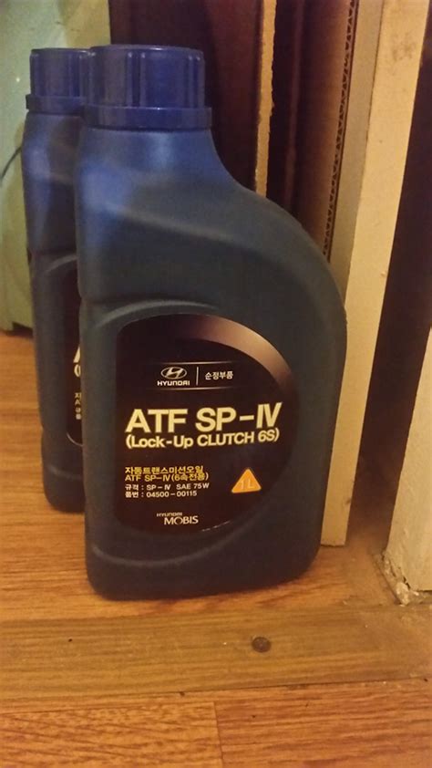ATF SP4 04500-00115 на KIA Ceed (2G), KIA Ceed SW (2G), Hyundai Elantra ...