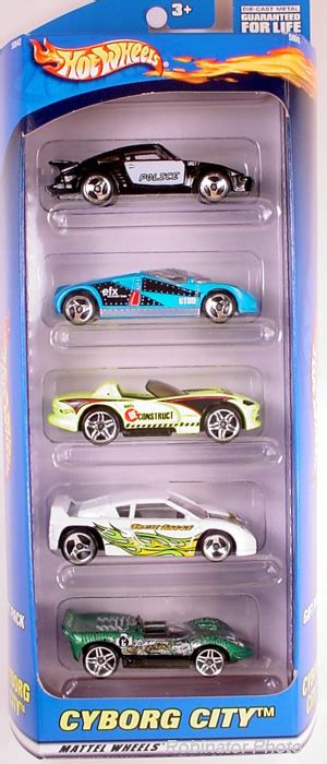5 Packs 2001 Hot Wheels