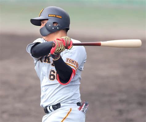 【巨人】菊田拡和が2打席連続本塁打、逆方向に豪快2ラン3軍bc栃木戦 スポーツ報知