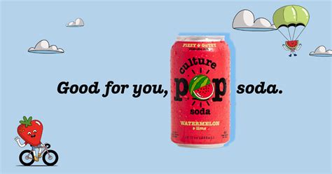 culture POP soda - it's about time soda tried something new. – Culture Pop