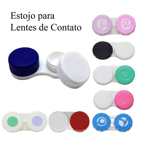 Estojo para Lentes de Contato Gelatinosa e Rígida Case para guardar