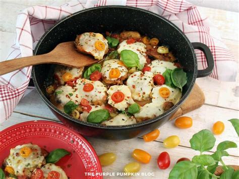 One Pan Caprese Chicken Thighs Recipe Italian Inspired Dish