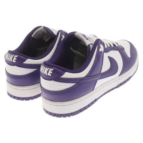 NIKE Dunk Low Retro Championship Court Purple DD1391 104 Cut Sneakers