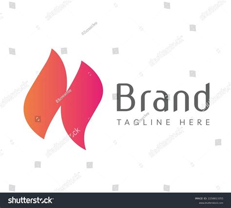 Letter N Logo Icon Design Template Elements Royalty Free Stock