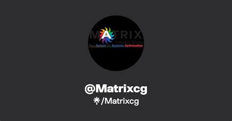 Matrixcg Instagram Facebook TikTok Linktree