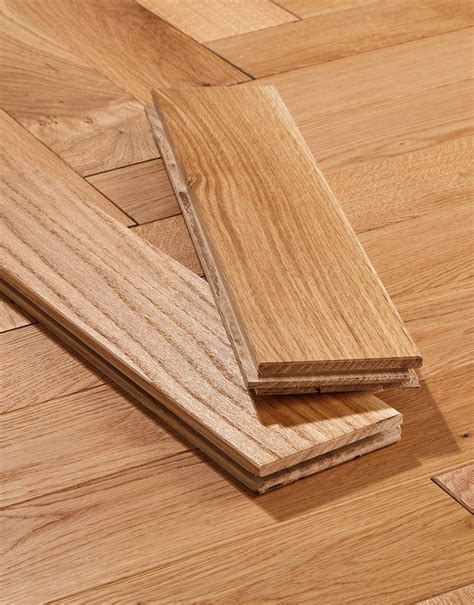 Park Avenue Herringbone Natural Oak Solid Wood Flooring Flooring Superstore