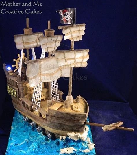 Ahoy Mateys!!!! - Decorated Cake by Mother and Me - CakesDecor