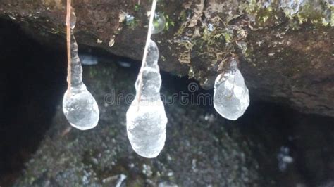 Frozen water ice crystals stock photo. Image of water - 125854276