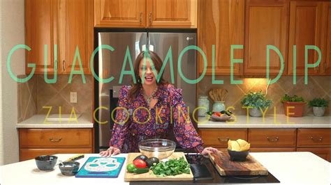 Guacamole Dip With Zia Cooking Host Kerry Caldwell Youtube