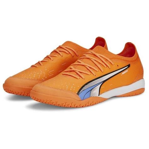 PUMA Ultra Ultimate Court IT Supercharge Orange Weiß Blau