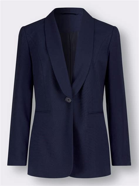 Blazer In Marine Witt