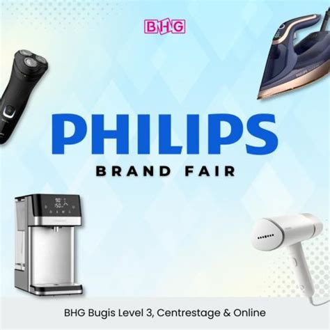 Bhg Bugis Philips Brand Fair Sale Valid Until Apr