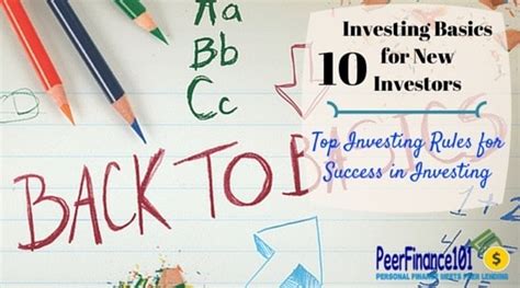 Top Investing Basics For New Investors Finance Quick Fix